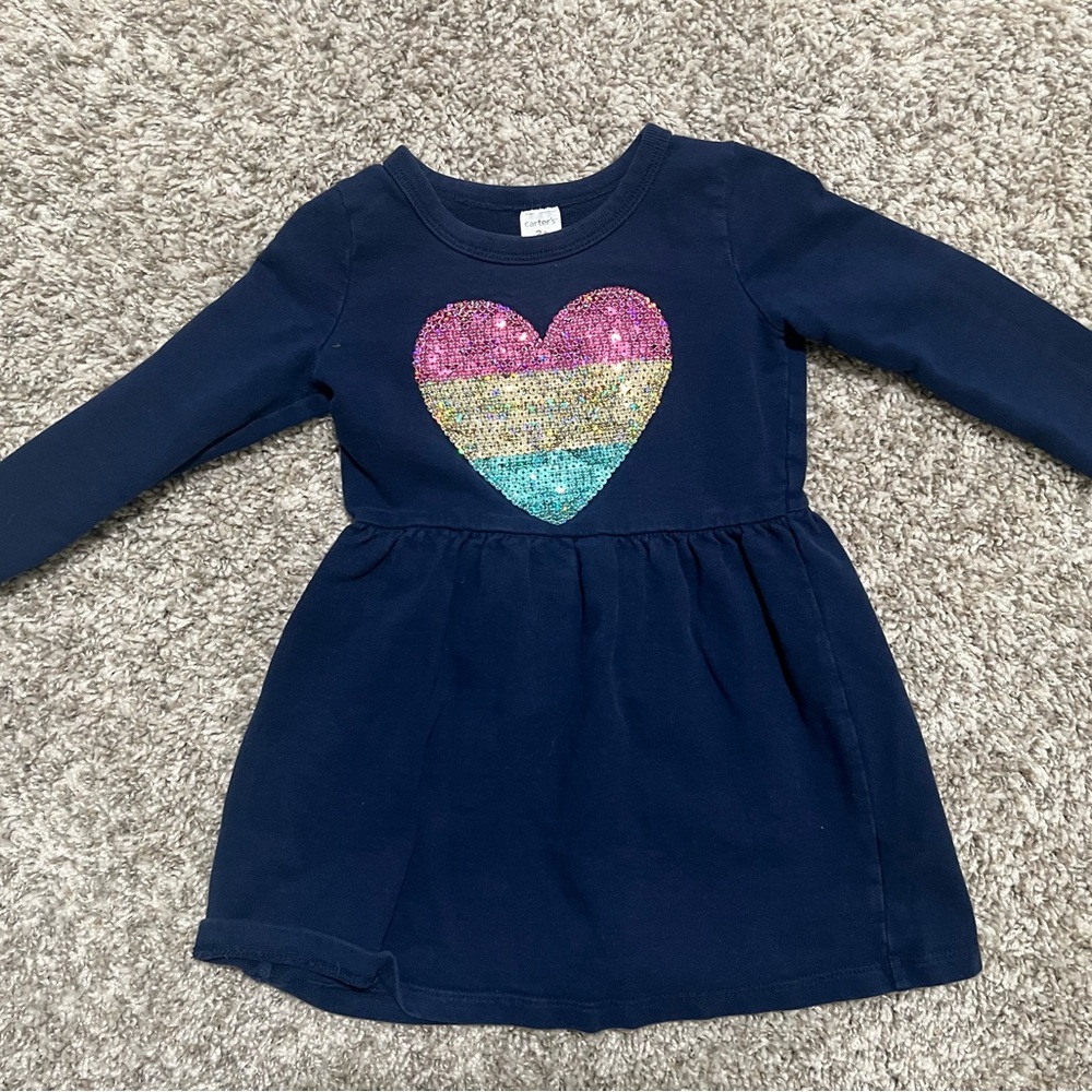 Carters Toddler Heart Dress
